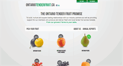 Desktop Screenshot of ontariotenderfruit.ca
